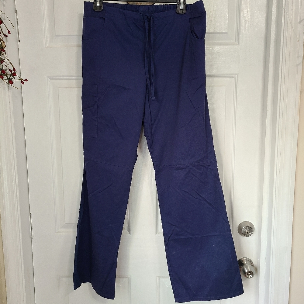 Scrub Star Dark Blue Scrub Pants, Size: Medium, Color: Blue
